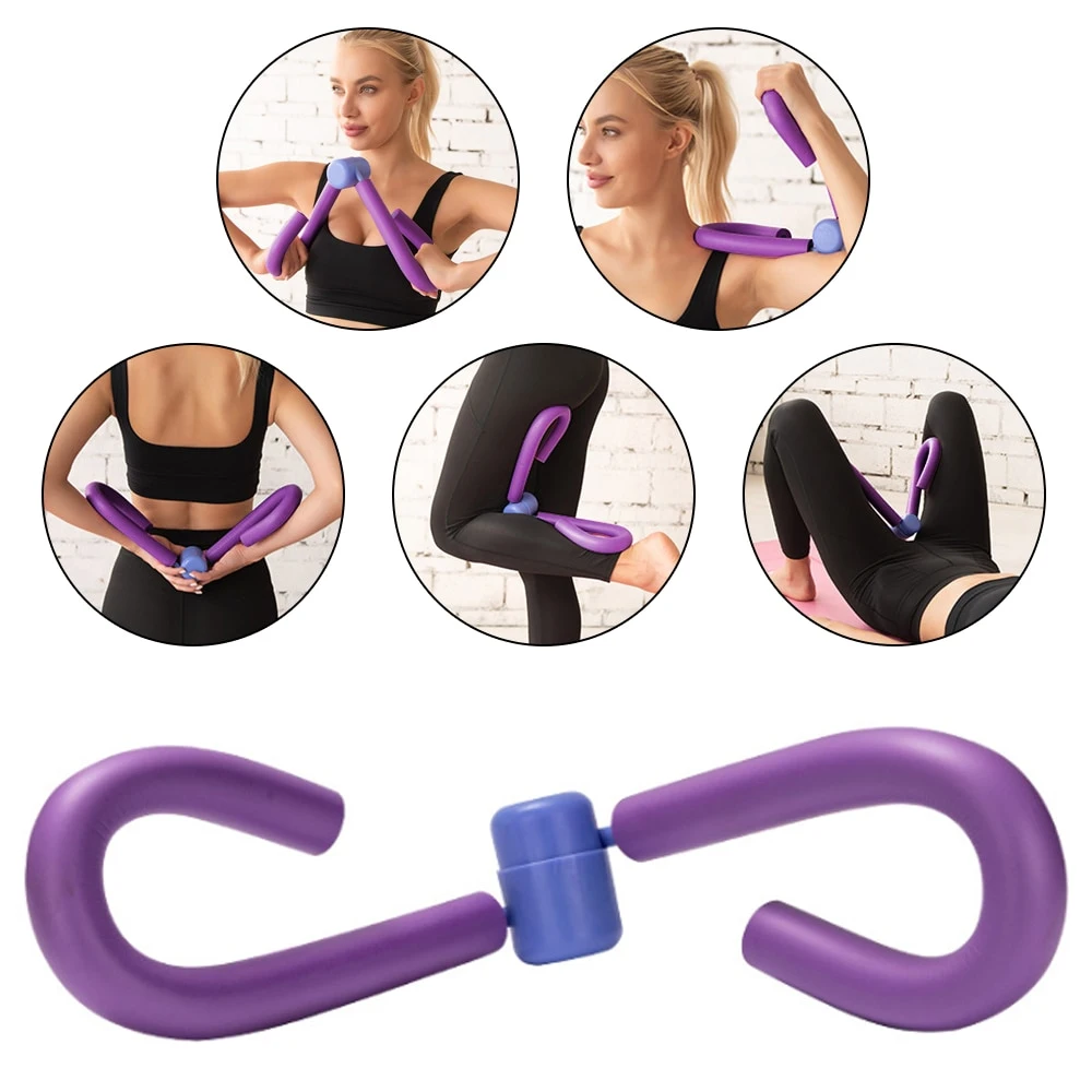 Yoga Train Leg Hip Training Tool Yoga Ring Leg-Clamping Artifact Yoga Leg Clamp for Lady