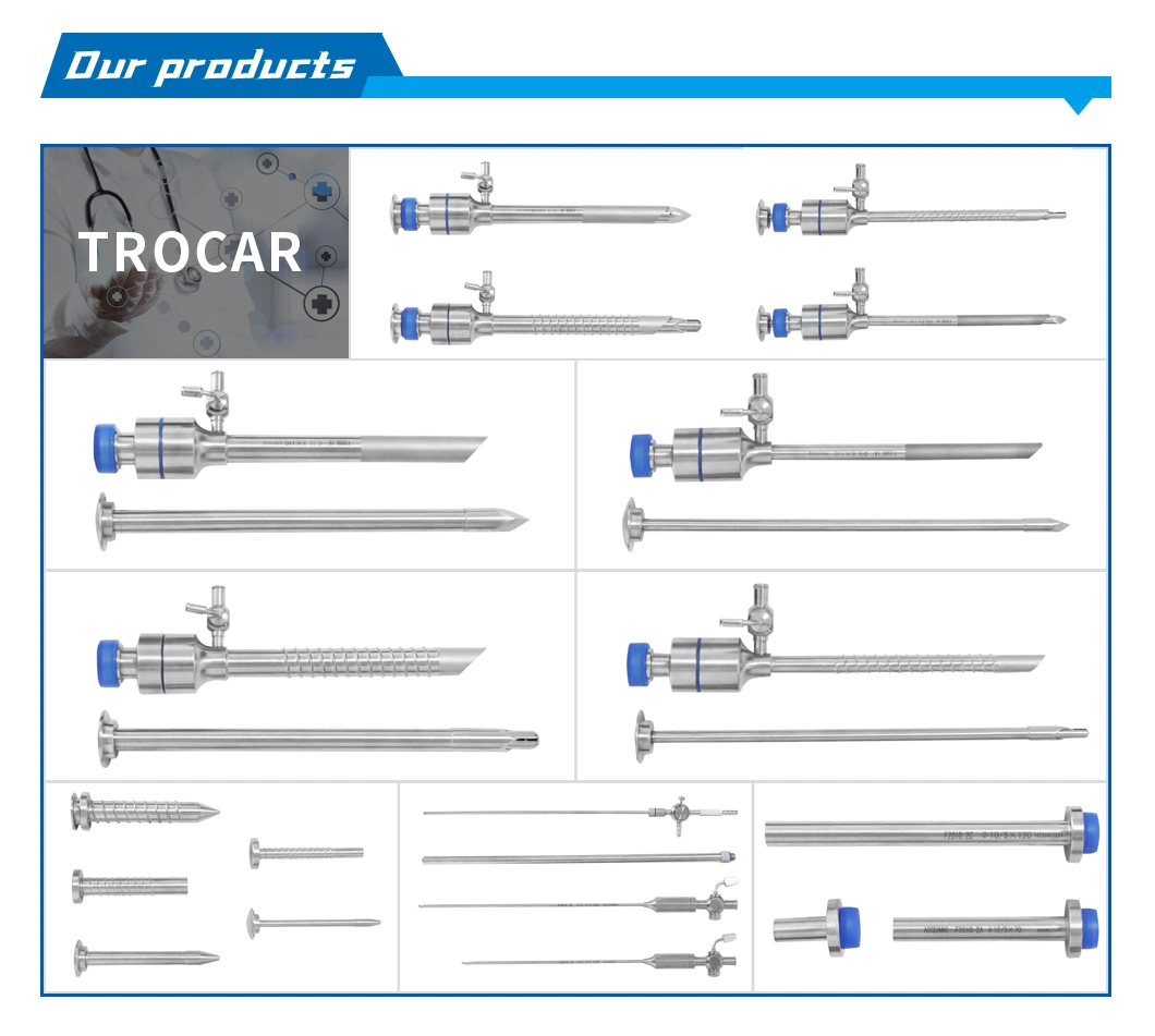 High Quality Laparoscopic Forceps Medical Surgical Hand Instruments Reusable Needle Holder Forceps China Manufacture