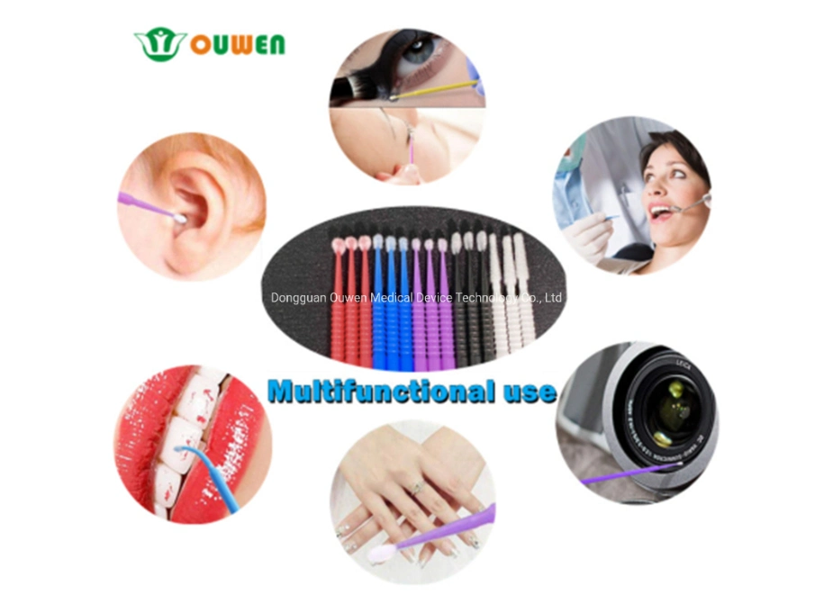 ISO13485 CE FDA Dental Micro Applicator Disposable Micro Brush Stick