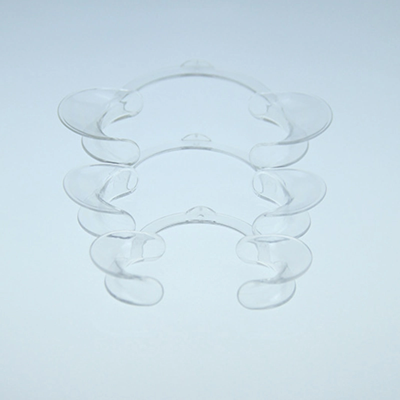 Plastic S/M/L Size C Shape Mouth Opener Dental Cheek Retractor