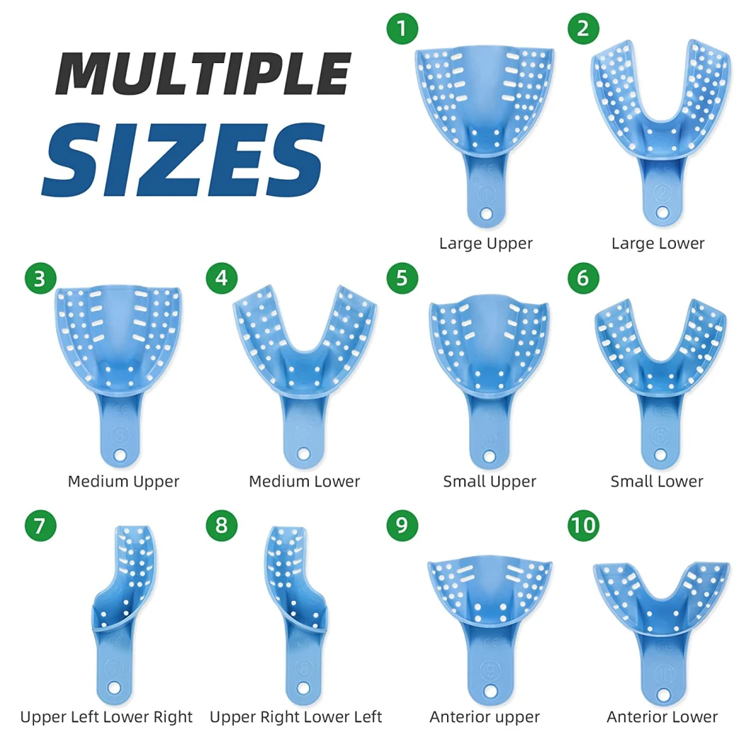 Dental Disposable Impression Tray for Implant Post Bite Registration Tray