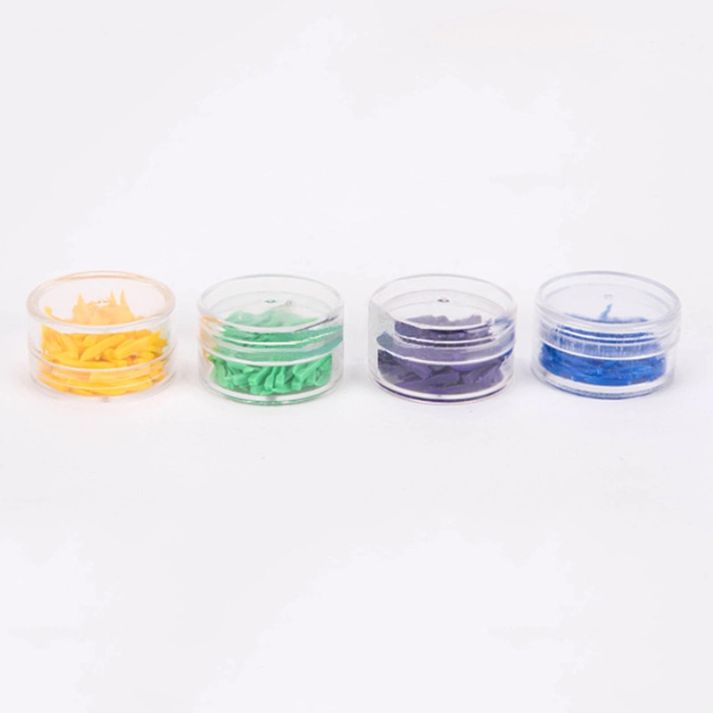 Colorful Oral Fixing Tooth Wedges Disposable Dental Plastic Wedges