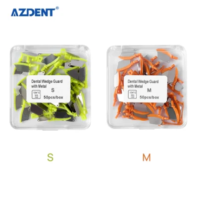 Azdent Dental Prime Teeth Interproximaler Kunststoffkeil mit schützender Zahnstahlmatrix